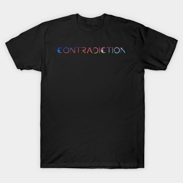 CONTRADICTION COLOUR T-Shirt by equiliser